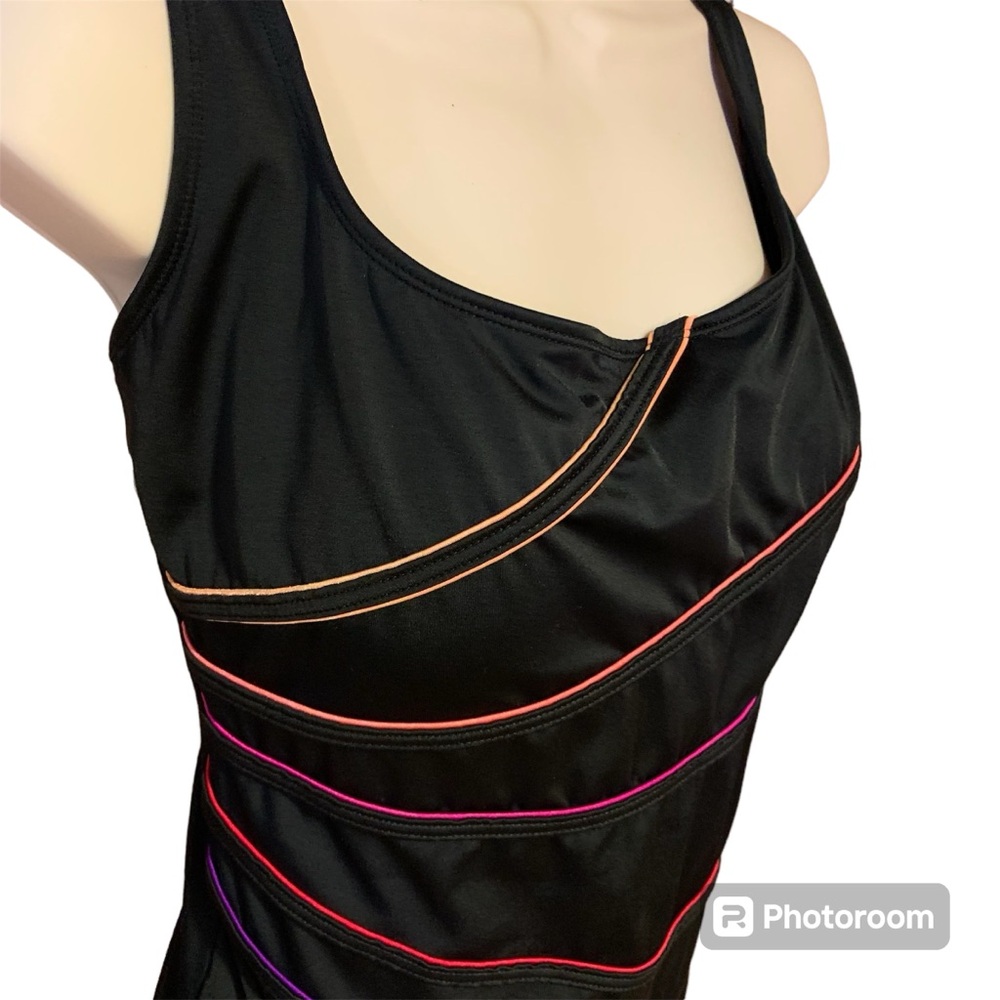 one-piece tank style bathing suit